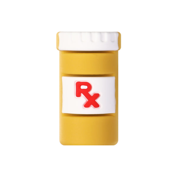 3D RX Medicine bottles Silicone Focal Beads