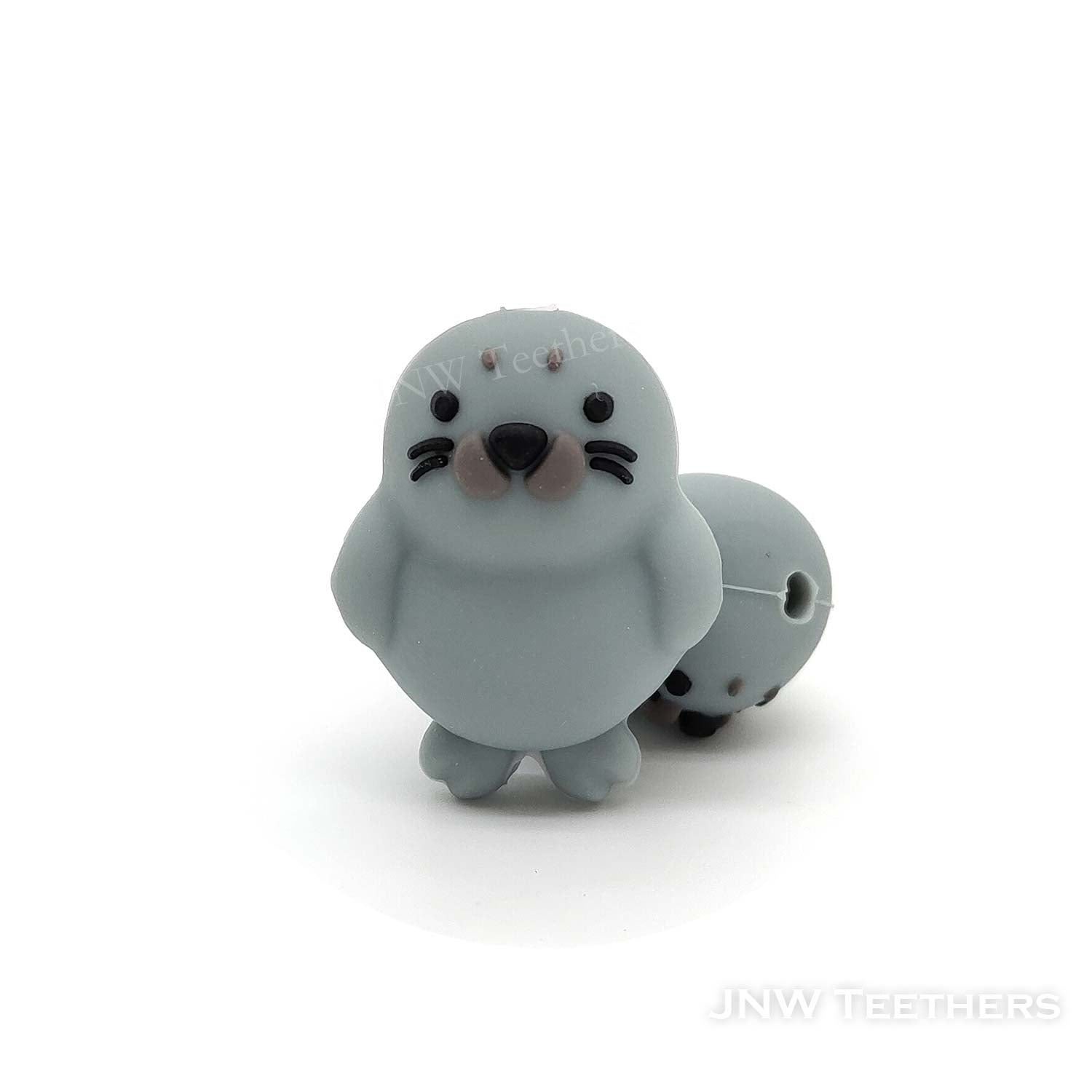 3D seal silicone focal beads