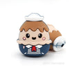 3D Stranger Things silicone focal beads beige
