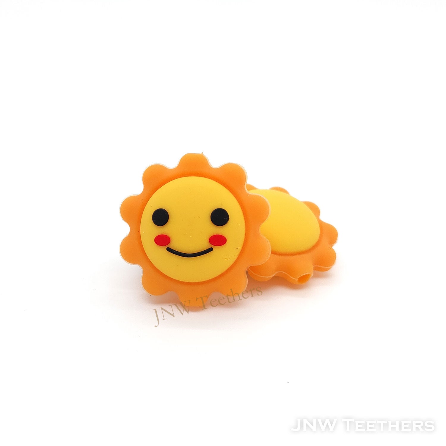 3D Sun Silicone Focal Beads
