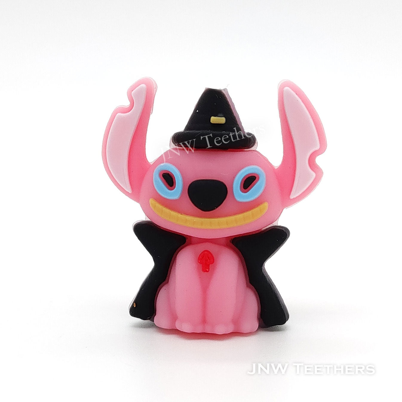 3D Vampire Stitc silicone focal beads pink