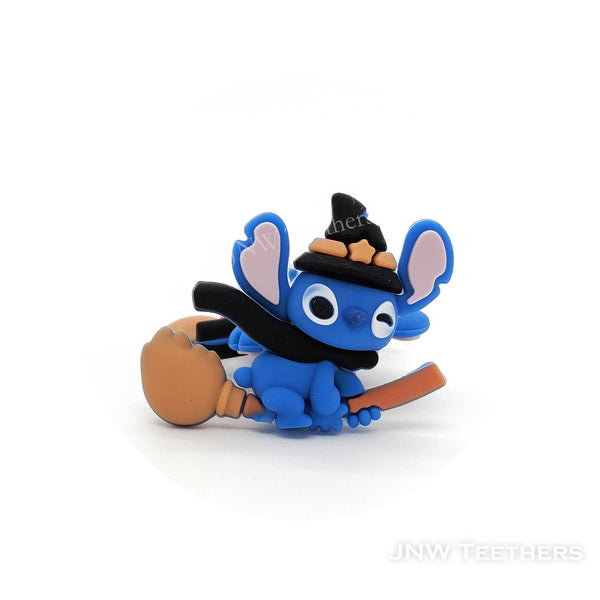 3D witch Stitc silicone focal beads