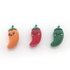 JNWTeethers 3D Chili Pepper Silicone Focal Beads