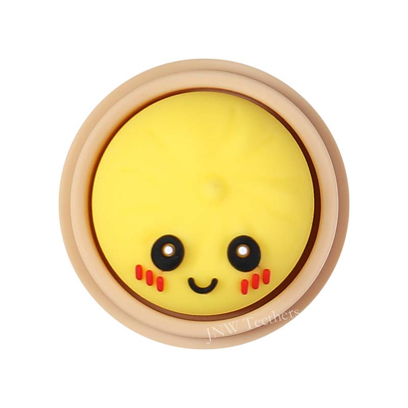 Perles en silicone 3D à motif panda