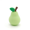 3DF02 3D Pear silicone focal beads