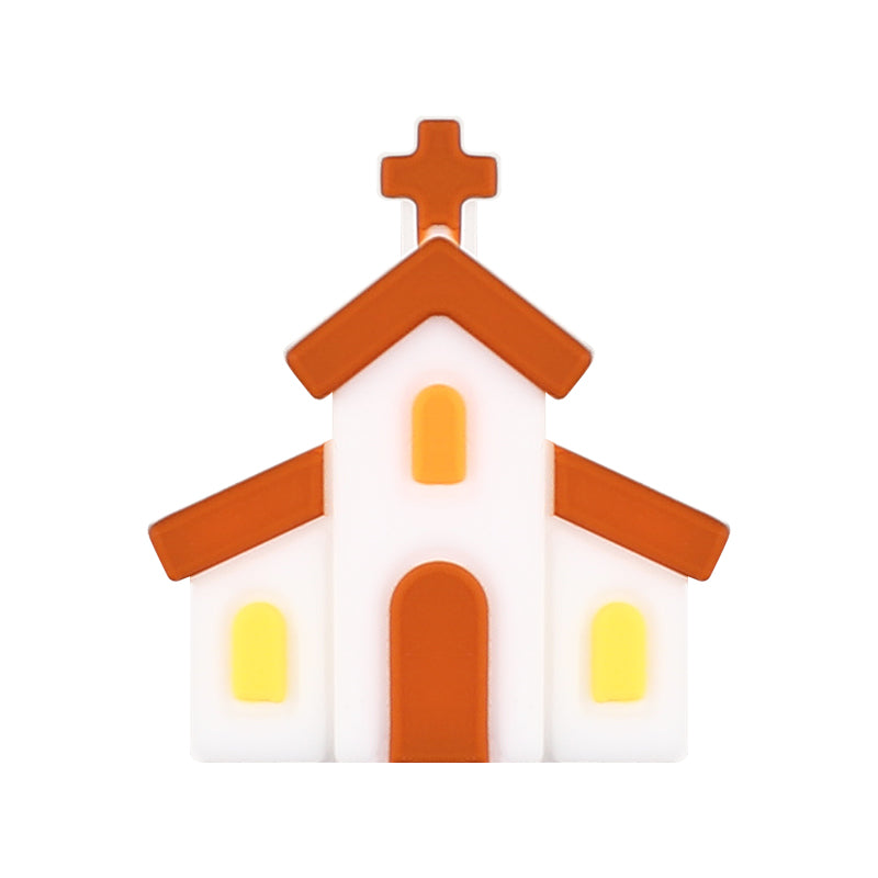 3D Jesus Silicone Focal Beads
