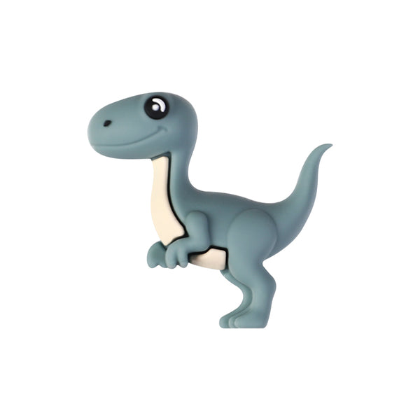 3D Velociraptor Silicone Focal Beads