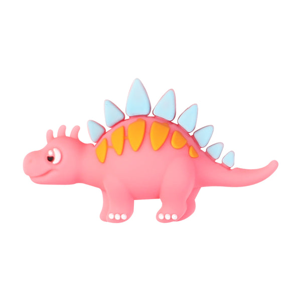 3D Stegosaurus Dino Silicone Focal Beads