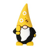 5pcs 3D Gnome Silicone Focal Beads