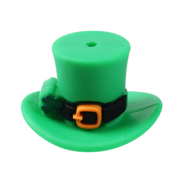 3D Lucky hats Silicone Focal Beads