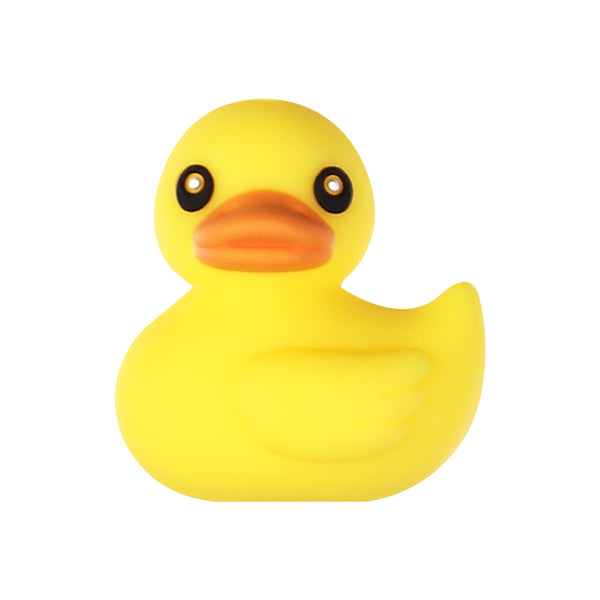 3D Yellow duck Silicone Focal Beads