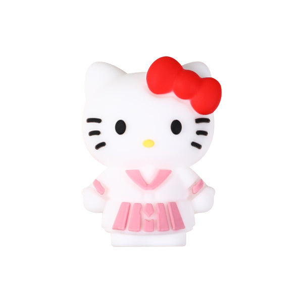 3D Pink kt cat Silicone Focal Beads