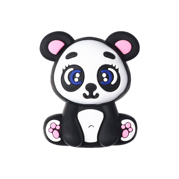 3D Panda Silicone Focal Beads