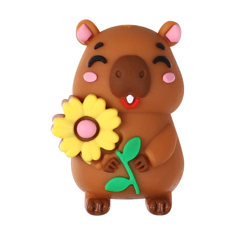 3D Bears Silicone Focal Beads
