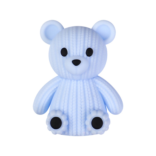 3D Bears Silicone Focal Beads