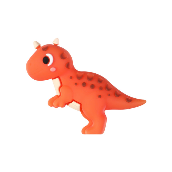 3D Carnotaurus Silicone Focal Beads