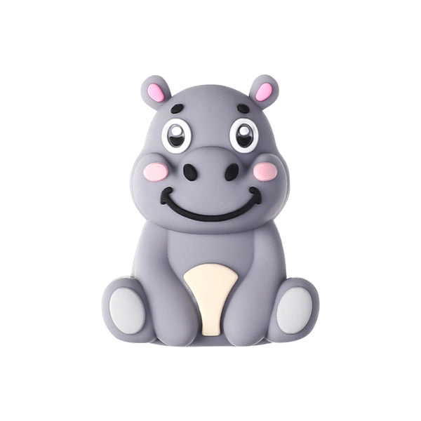 3D Hippo Silicone Focal Beads