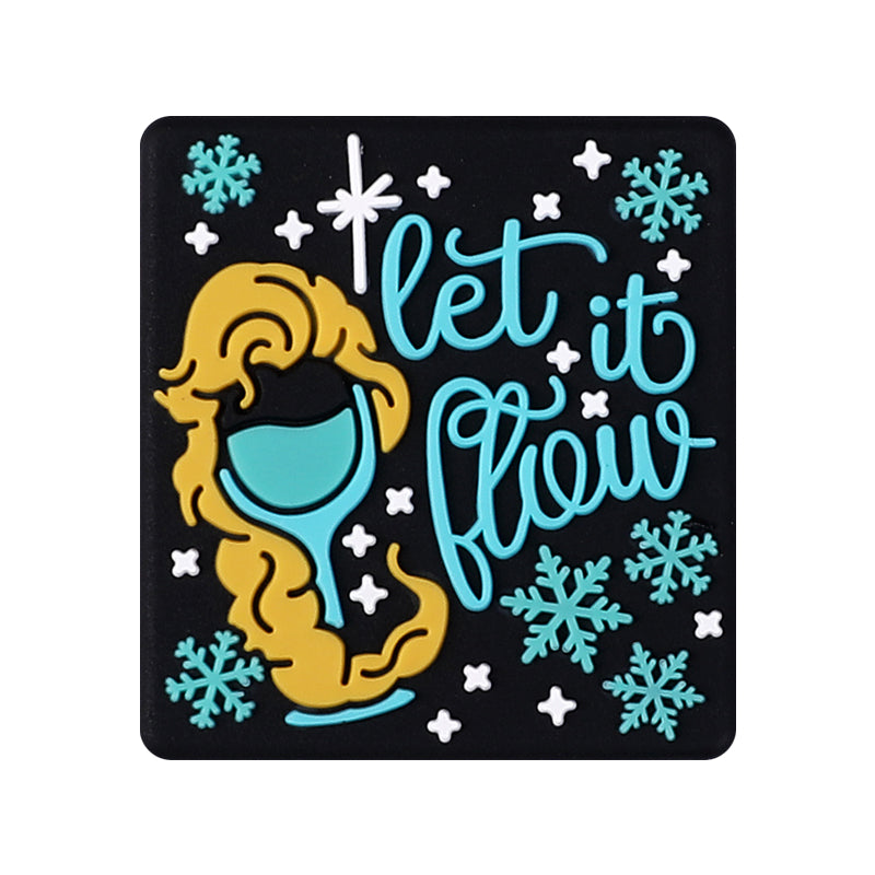Flow Svg Silicone Focal Beads