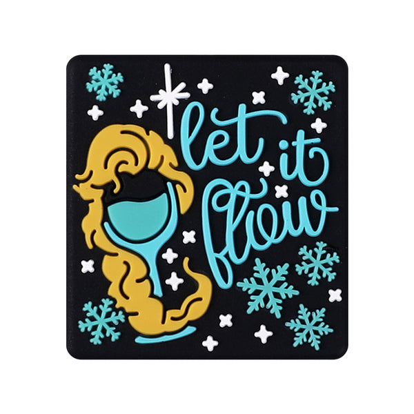 Flow Svg Silicone Focal Beads