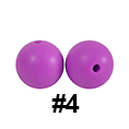 20pcs 12mm Round Silicone Beads
