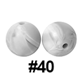 20pcs 12mm Round Silicone Beads