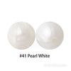 JNWTeethers 12mm silicone round beads pearl white