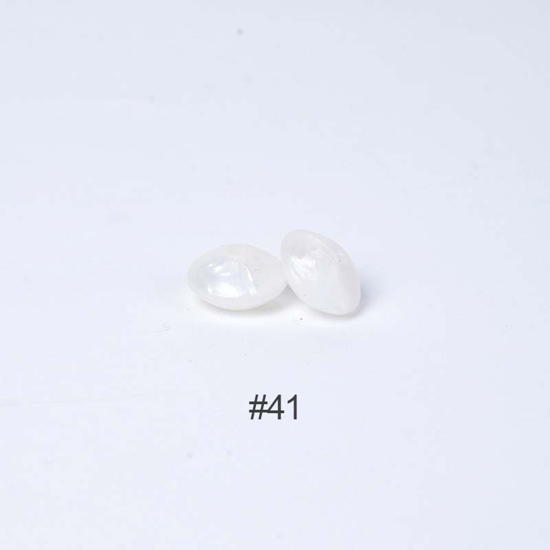 Perles en silicone en forme de soucoupe de 12 mm