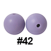 20pcs 12mm Round Silicone Beads