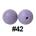 20pcs 12mm Round Silicone Beads