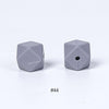 20pcs 14mm Silicone Hexagon Beads