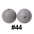 20pcs 12mm Round Silicone Beads
