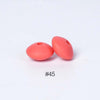 Perles en silicone en forme de soucoupe de 12 mm