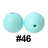 20pcs 12mm Round Silicone Beads