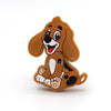 5pcs Dog Silicone Focal Beads