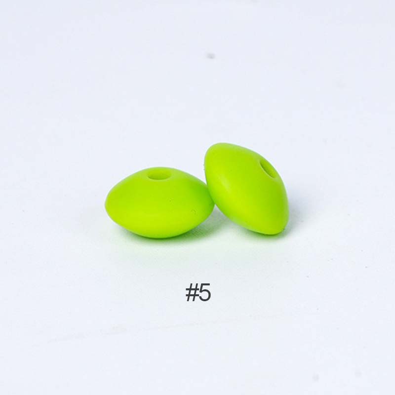 12mm silicone Lentil pearls wholesale