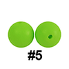 20pcs 12mm Round Silicone Beads