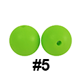 20pcs 12mm Round Silicone Beads