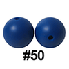 20pcs 12mm Round Silicone Beads