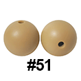 20pcs 12mm Round Silicone Beads
