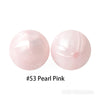 JNWTeethers 12mm silicone round beads pearl pink