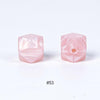 20pcs 14mm Silicone Hexagon Beads
