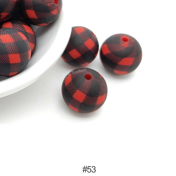 Silicone Print Beads #53