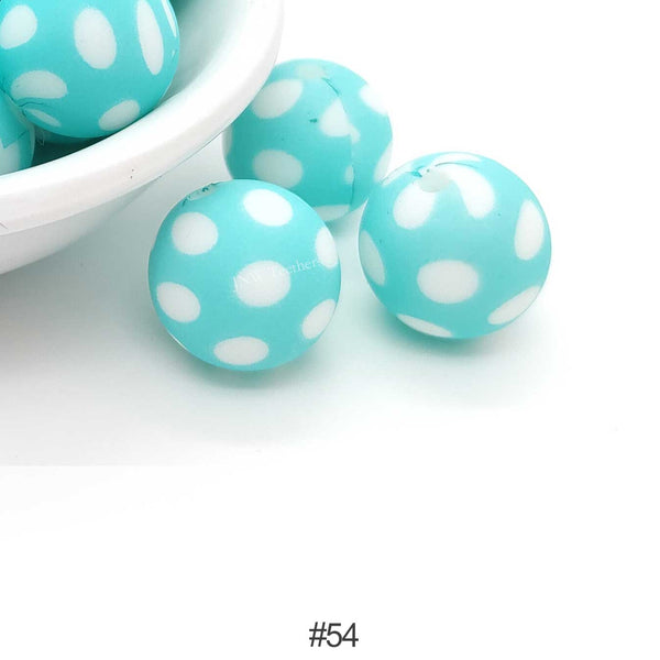 Silicone Print Beads #54