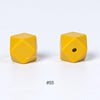 20pcs 14mm Silicone Hexagon Beads
