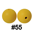 20pcs 12mm Round Silicone Beads