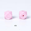 20pcs 14mm Silicone Hexagon Beads