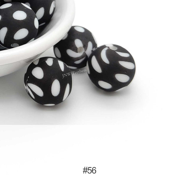 Silicone Print Beads #56