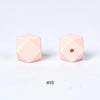 20pcs 14mm Silicone Hexagon Beads