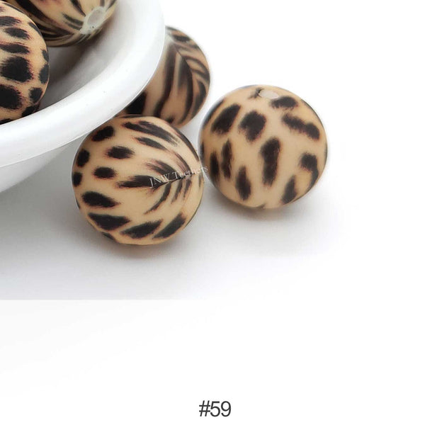 Silicone Print Beads #59