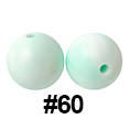 20pcs 12mm Round Silicone Beads
